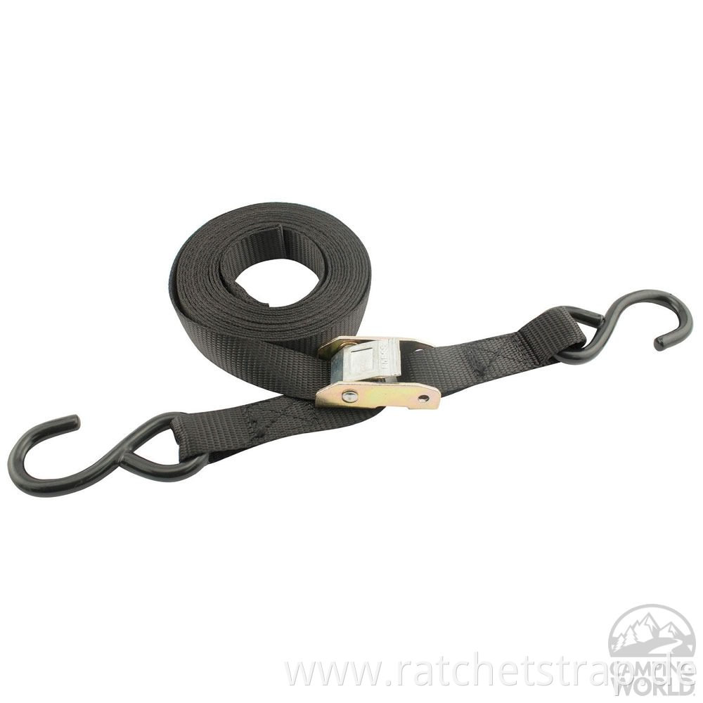 cam buckle strap with S hooks